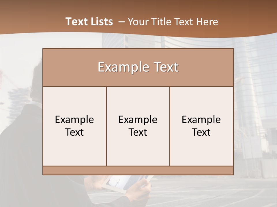 Tablet Photo Ipad PowerPoint Template