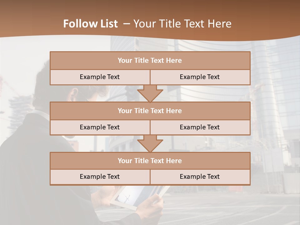 Tablet Photo Ipad PowerPoint Template