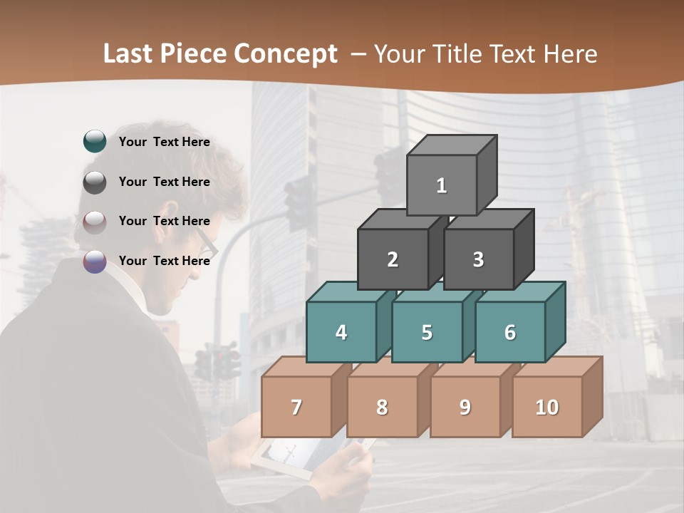 Tablet Photo Ipad PowerPoint Template