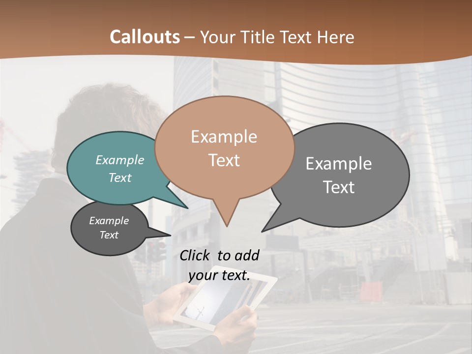 Tablet Photo Ipad PowerPoint Template