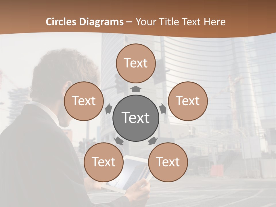 Tablet Photo Ipad PowerPoint Template