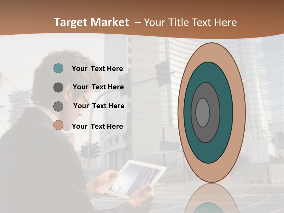 Tablet Photo Ipad PowerPoint Template