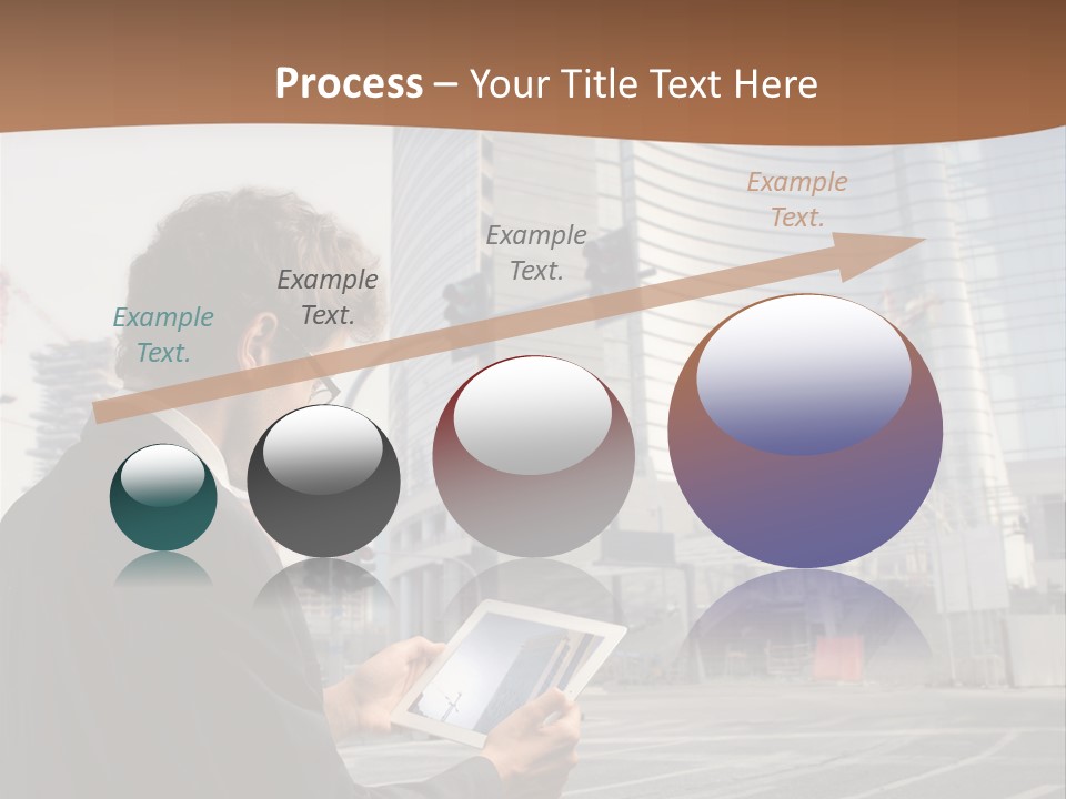 Tablet Photo Ipad PowerPoint Template