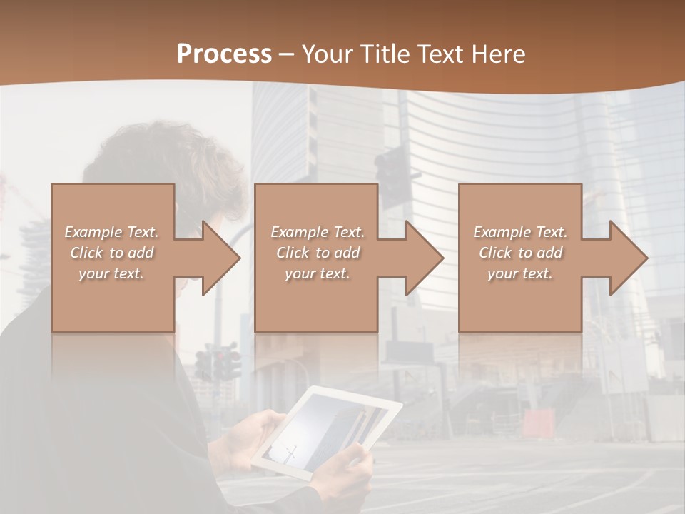 Tablet Photo Ipad PowerPoint Template