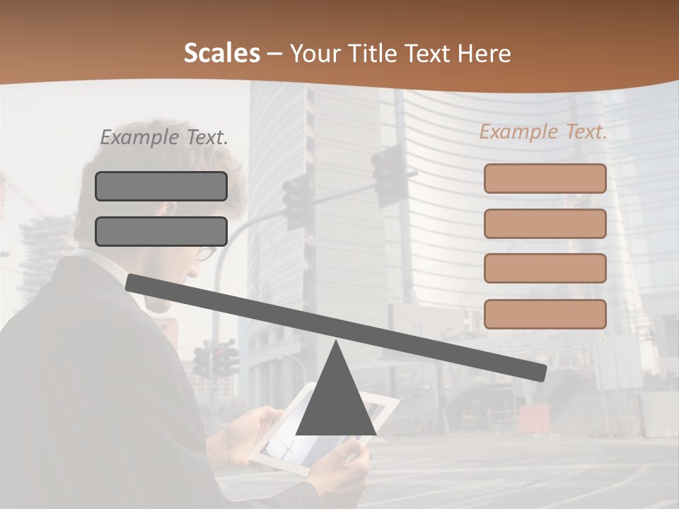 Tablet Photo Ipad PowerPoint Template