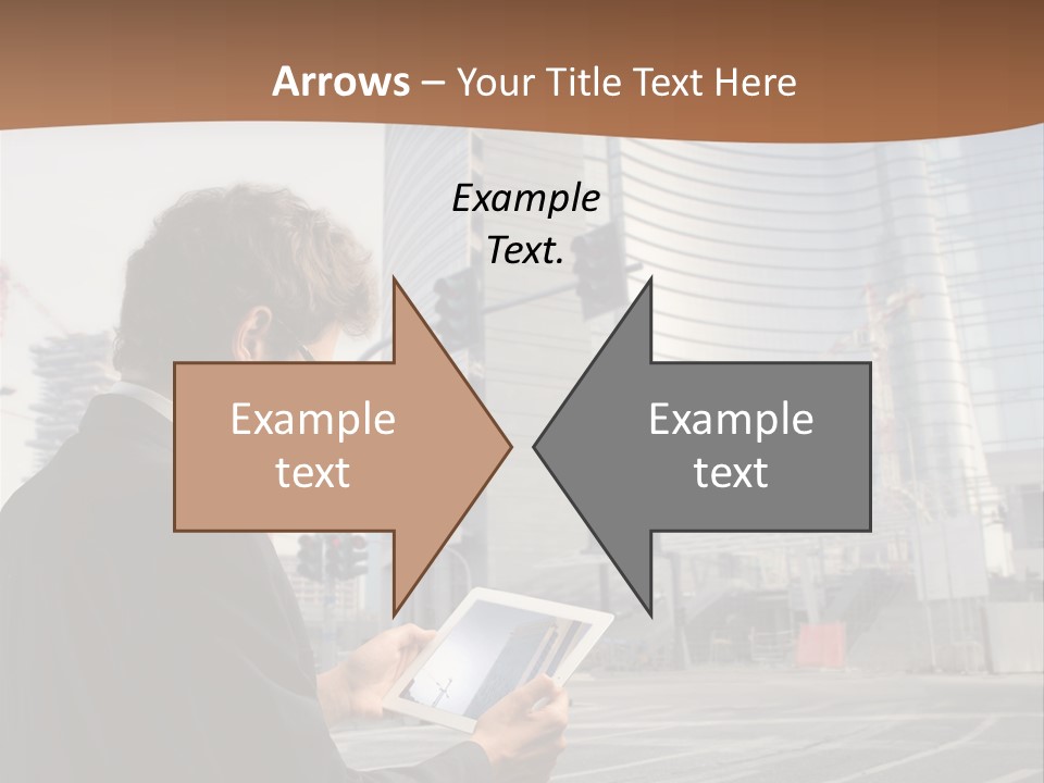 Tablet Photo Ipad PowerPoint Template