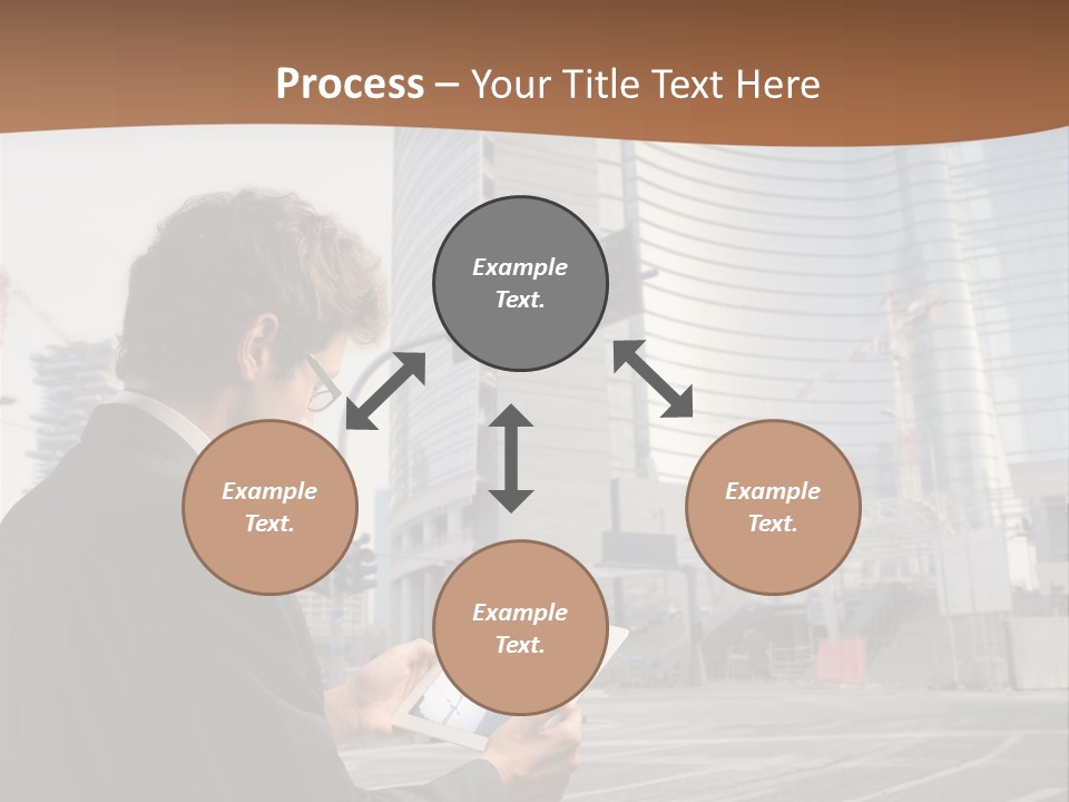 Tablet Photo Ipad PowerPoint Template