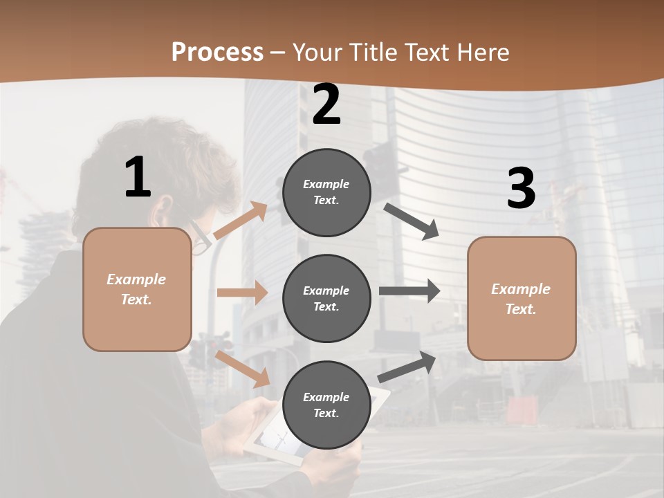 Tablet Photo Ipad PowerPoint Template