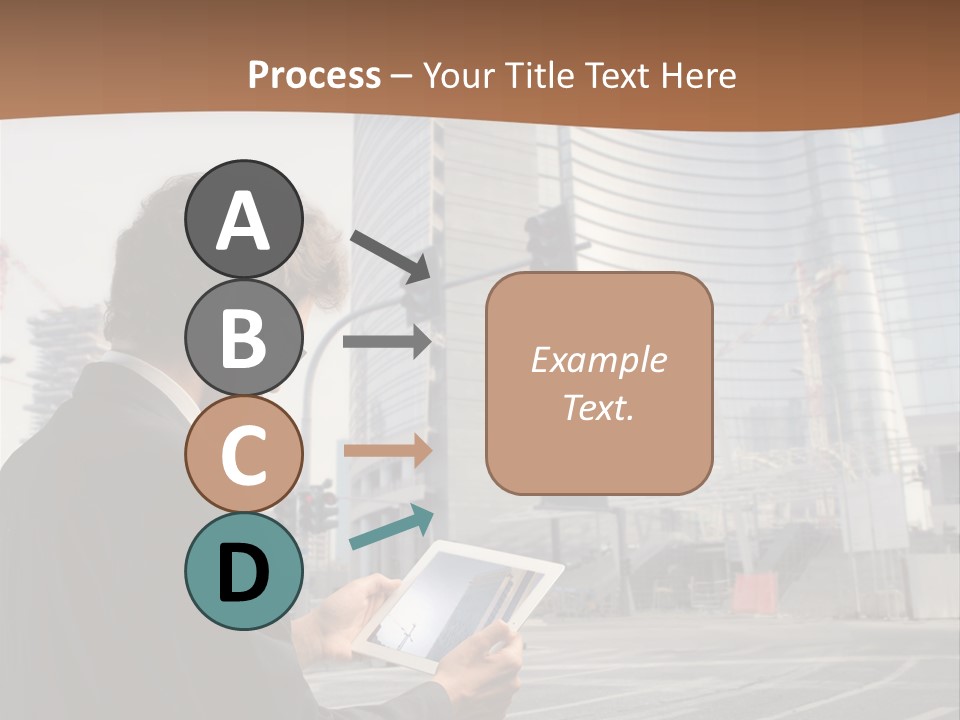 Tablet Photo Ipad PowerPoint Template