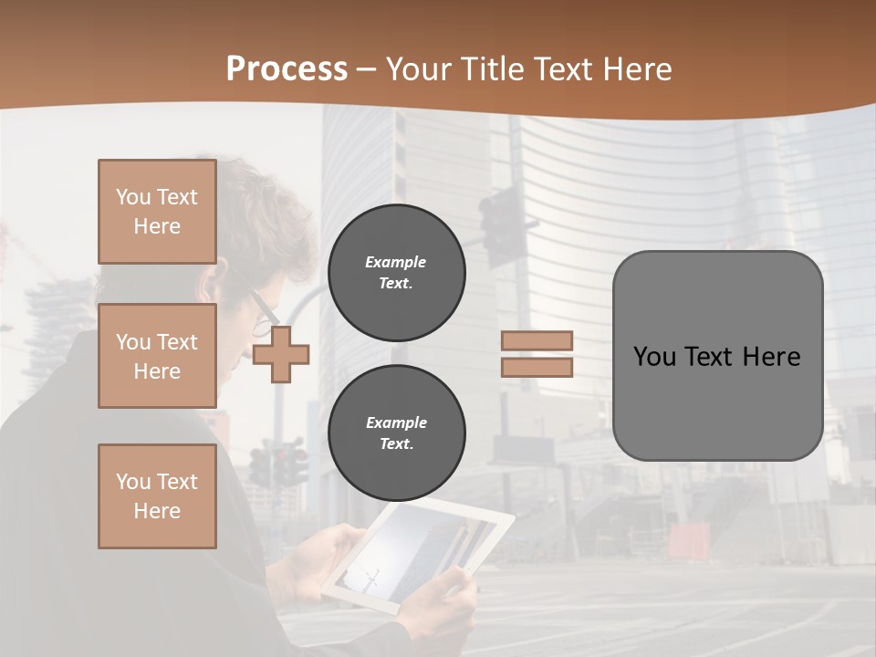 Tablet Photo Ipad PowerPoint Template