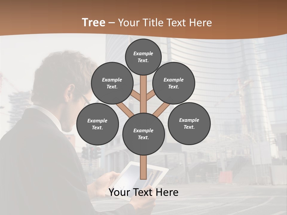Tablet Photo Ipad PowerPoint Template