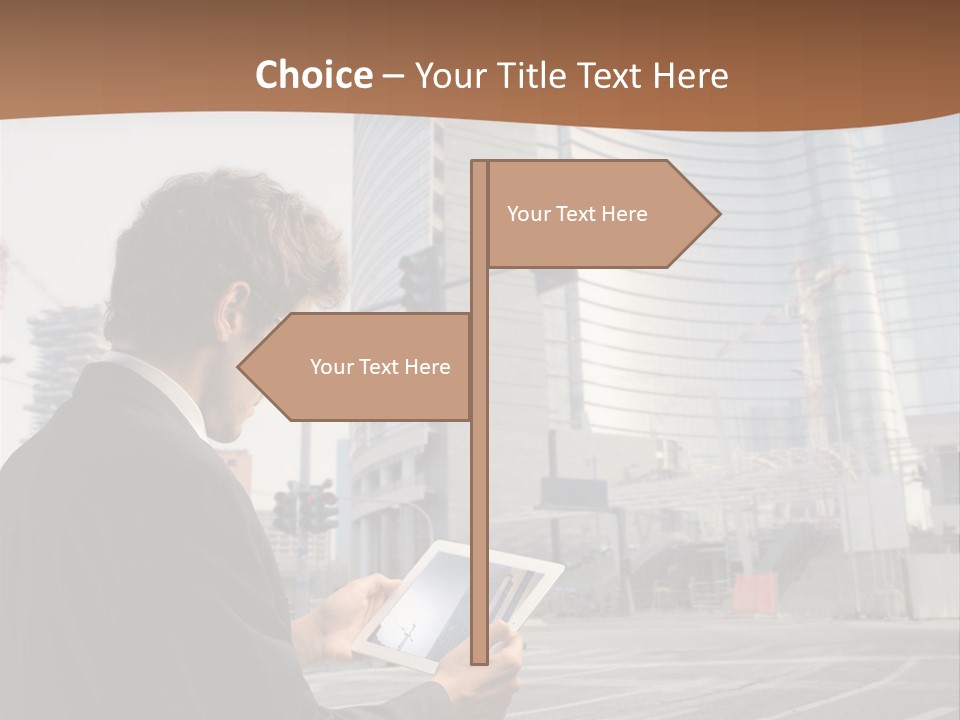 Tablet Photo Ipad PowerPoint Template