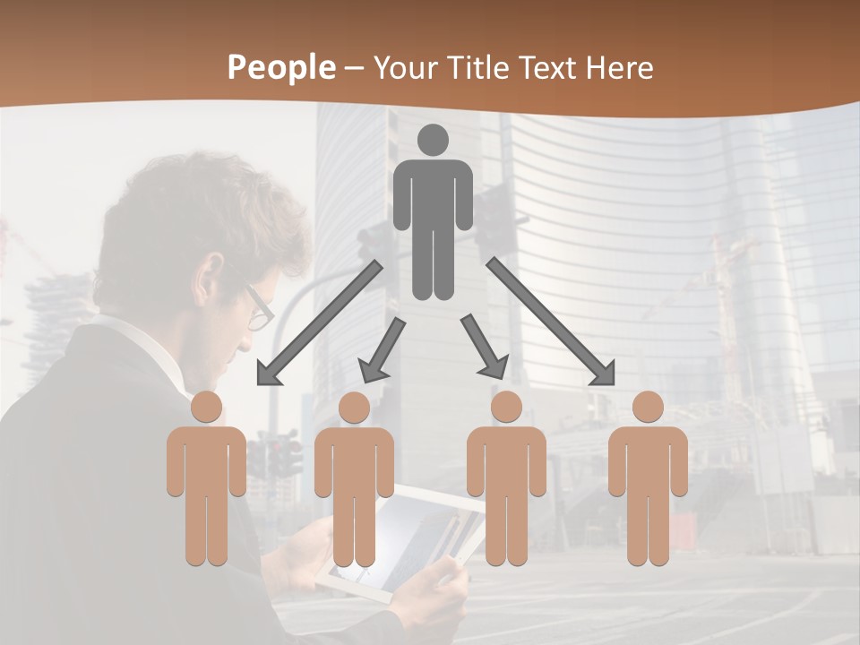Tablet Photo Ipad PowerPoint Template