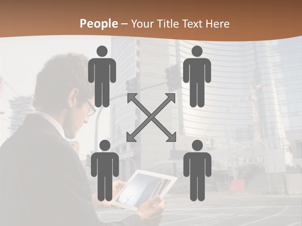 Tablet Photo Ipad PowerPoint Template