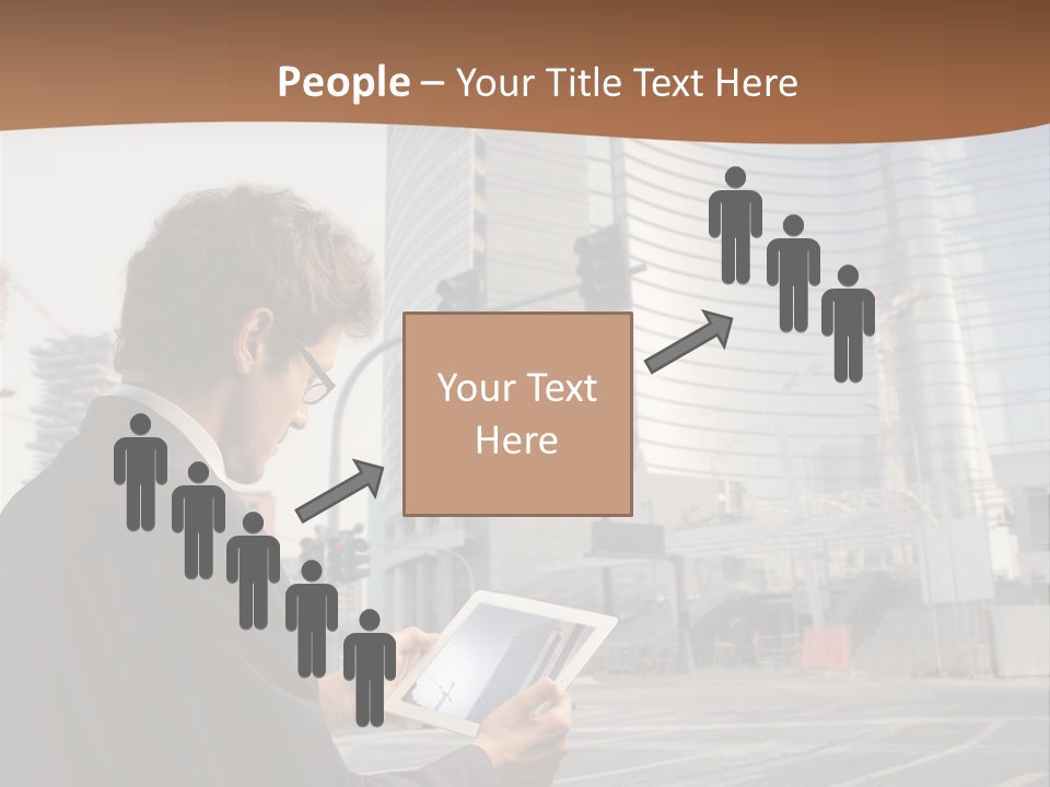 Tablet Photo Ipad PowerPoint Template