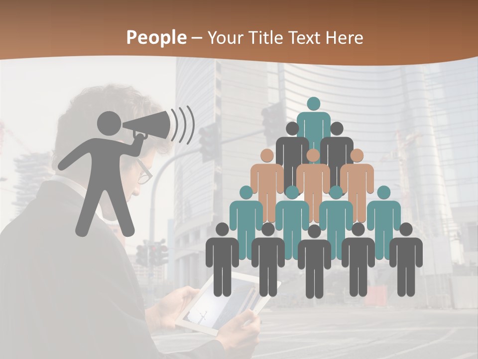 Tablet Photo Ipad PowerPoint Template