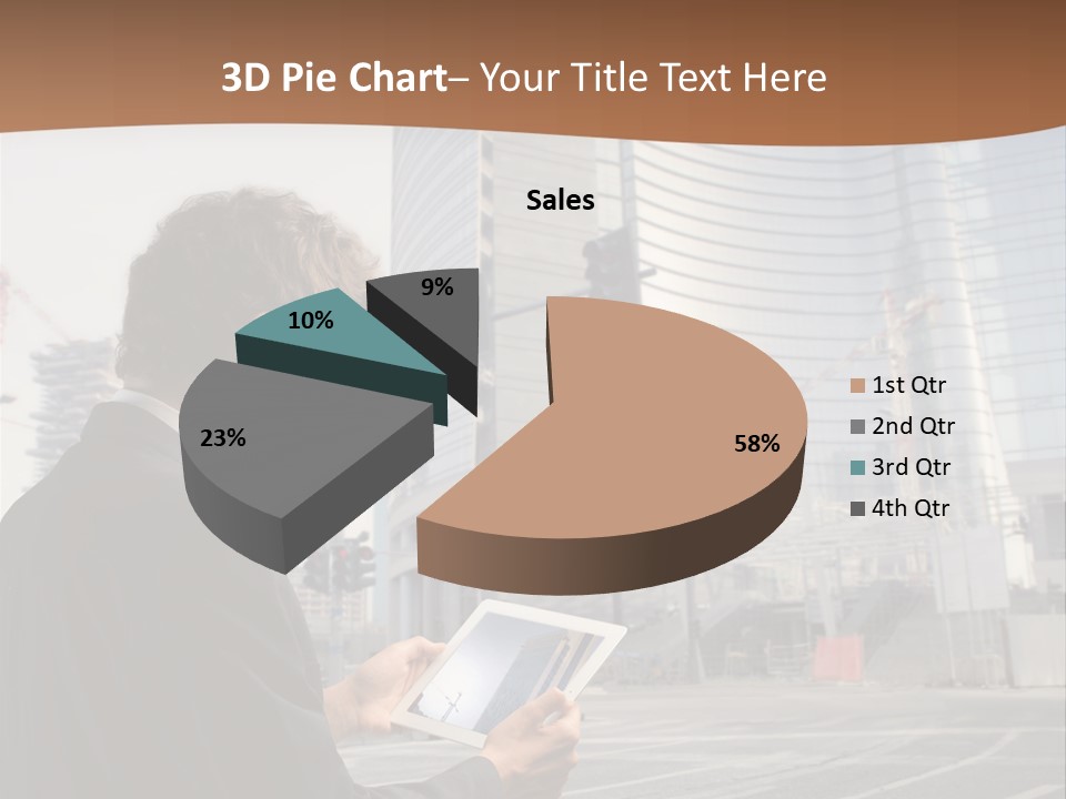 Tablet Photo Ipad PowerPoint Template