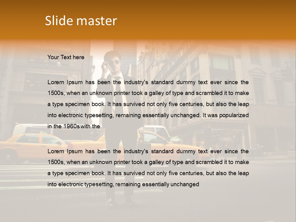 Suitcase Tired America PowerPoint Template