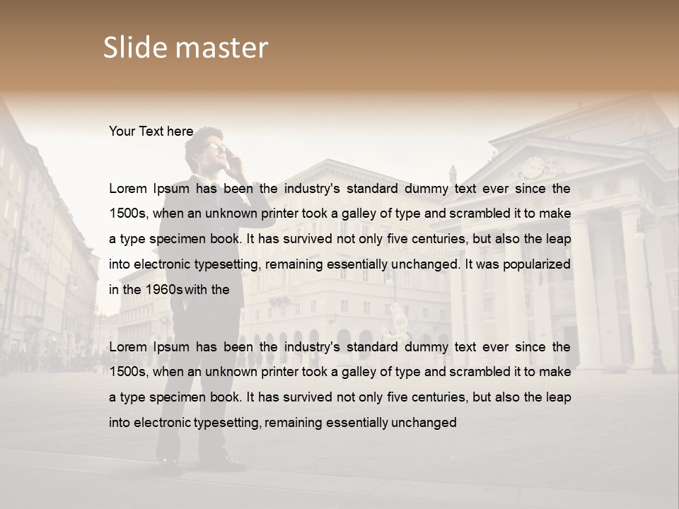 Eye Wear Power History PowerPoint Template