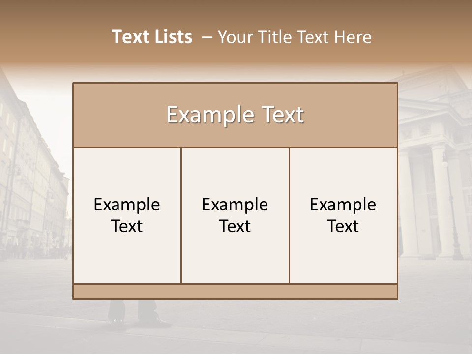 Eye Wear Power History PowerPoint Template