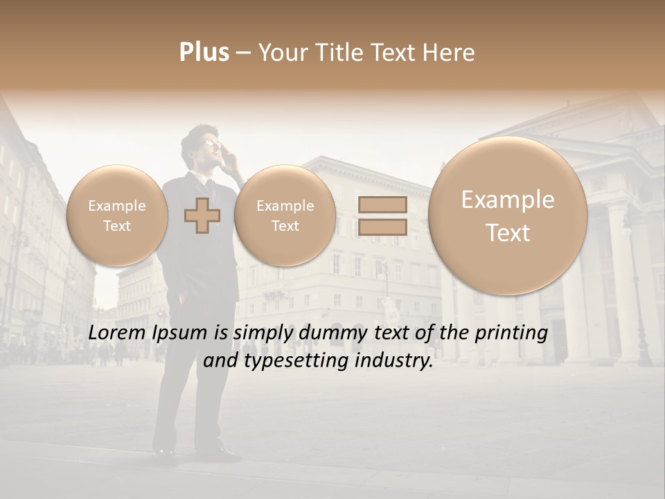 Eye Wear Power History PowerPoint Template