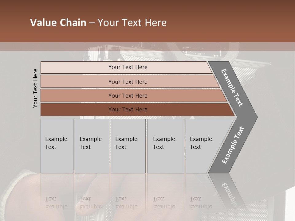 Men Confidential Baggage PowerPoint Template