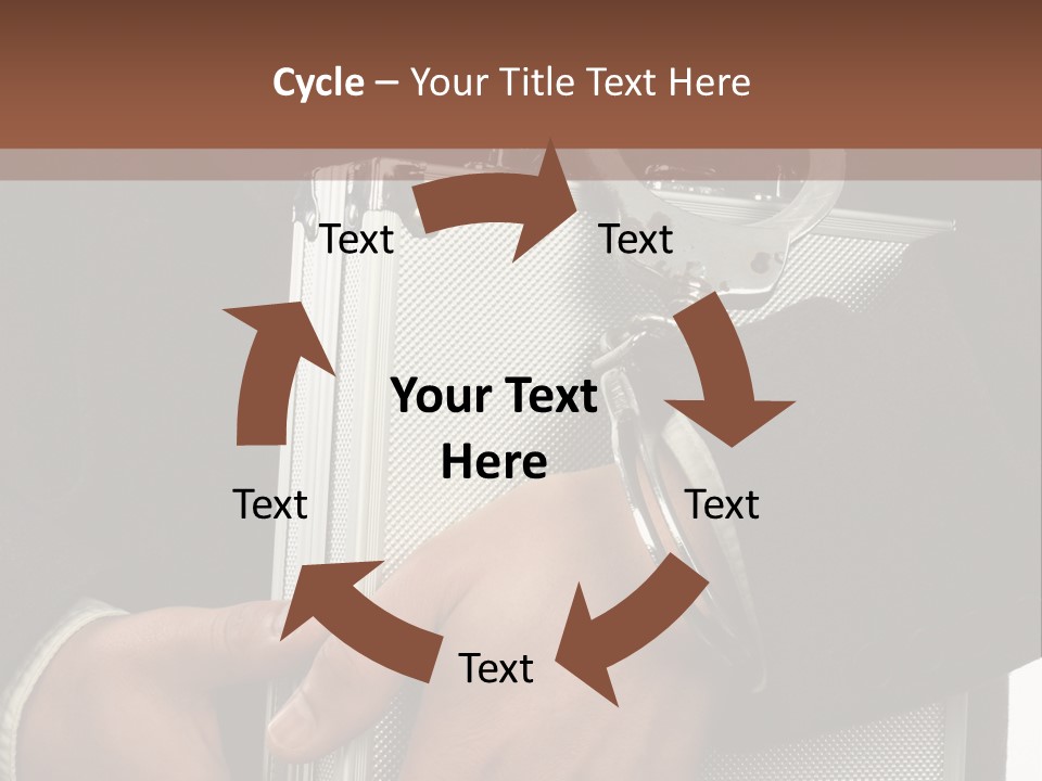 Men Confidential Baggage PowerPoint Template