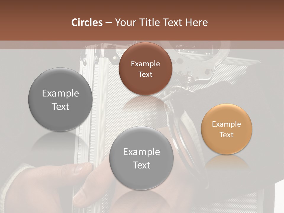 Men Confidential Baggage PowerPoint Template