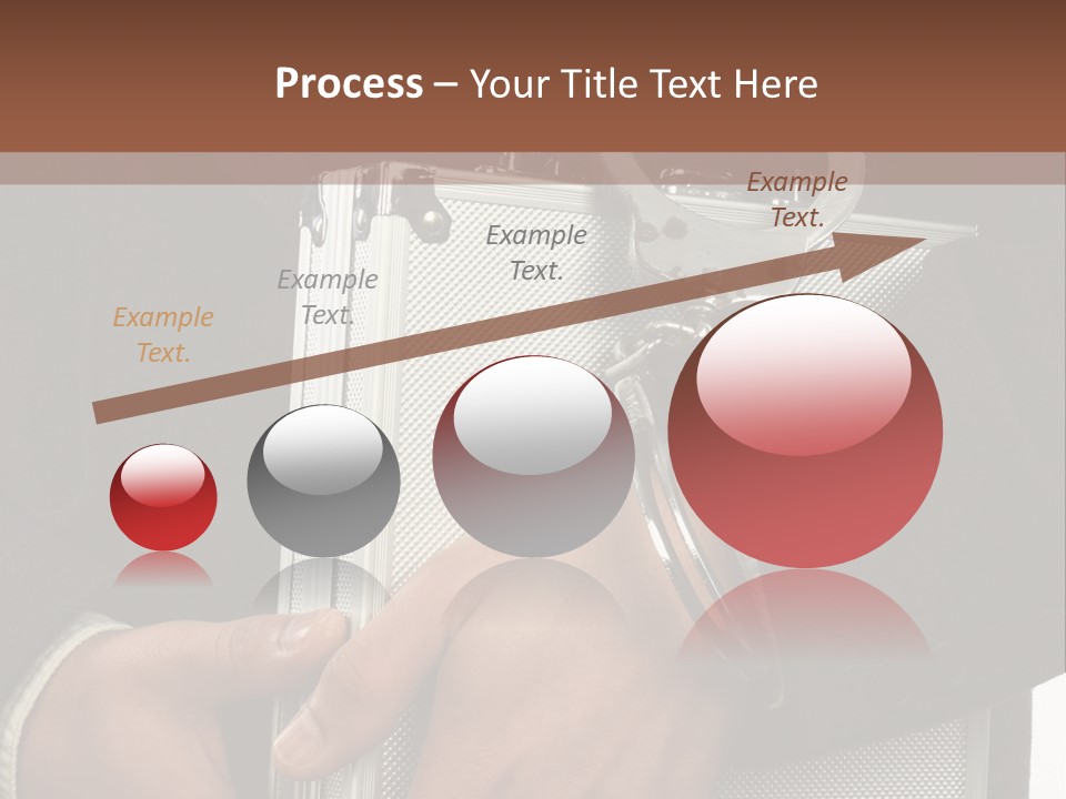 Men Confidential Baggage PowerPoint Template