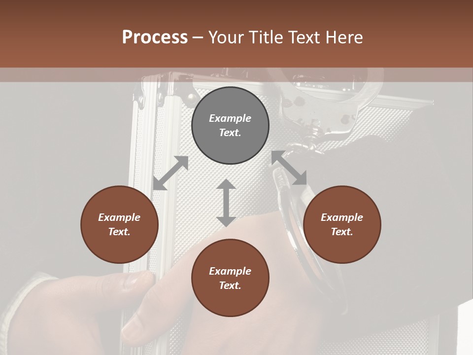 Men Confidential Baggage PowerPoint Template