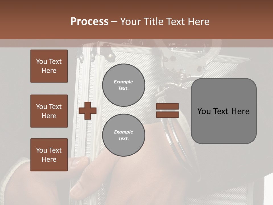 Men Confidential Baggage PowerPoint Template