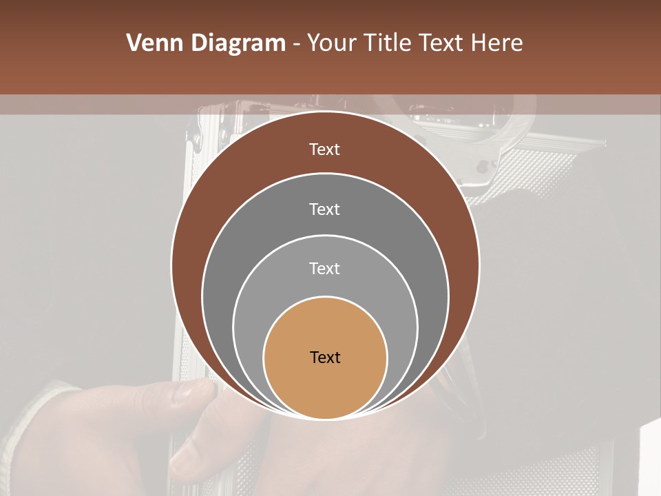 Men Confidential Baggage PowerPoint Template