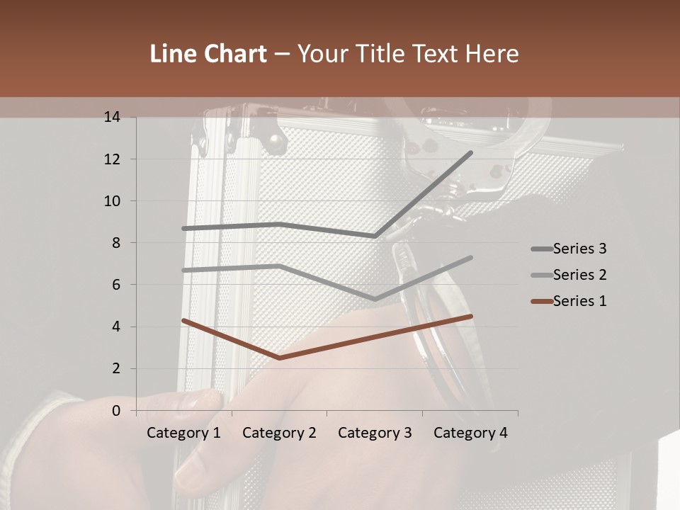 Men Confidential Baggage PowerPoint Template