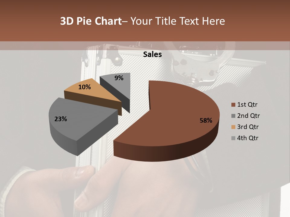 Men Confidential Baggage PowerPoint Template