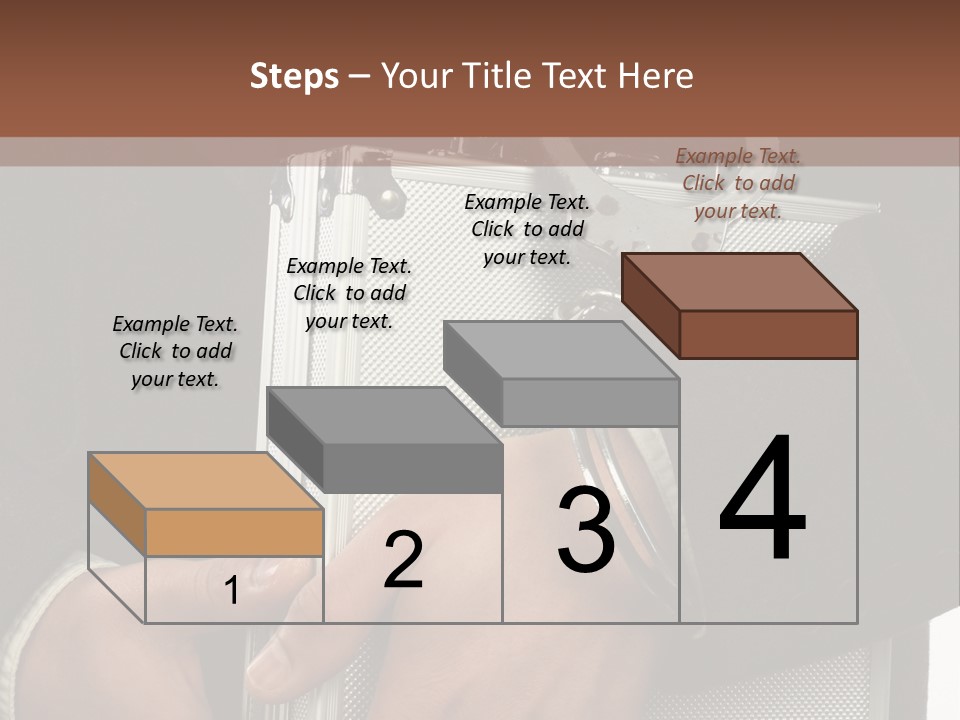 Men Confidential Baggage PowerPoint Template