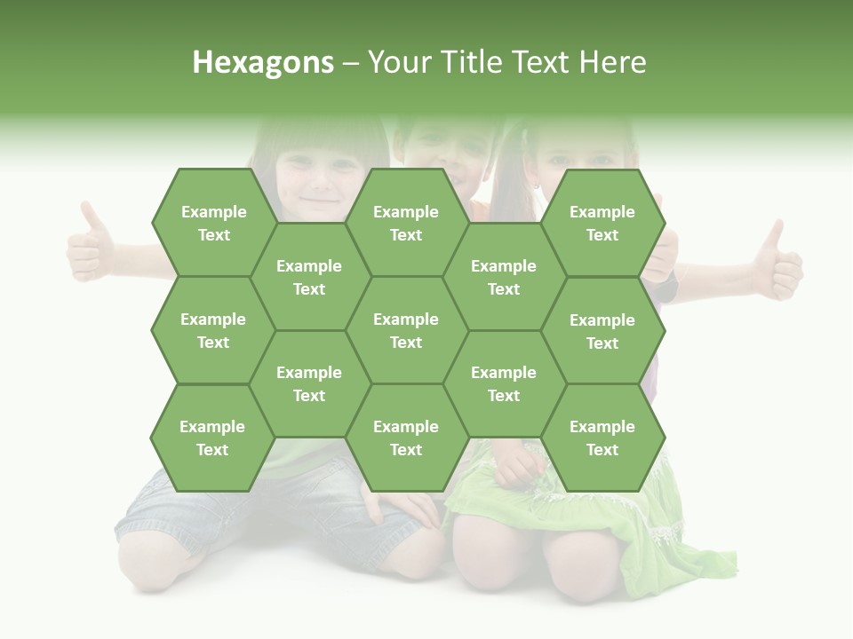 Hand Friendship Happiness PowerPoint Template