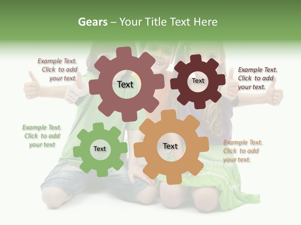 Hand Friendship Happiness PowerPoint Template