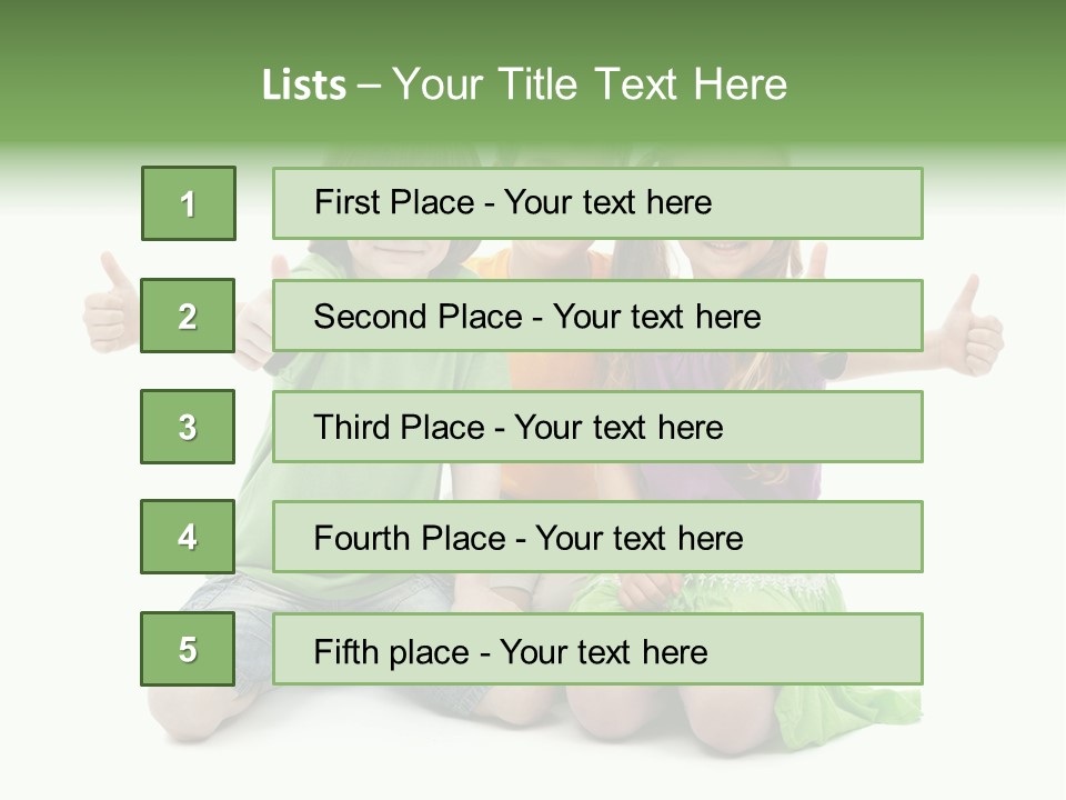 Hand Friendship Happiness PowerPoint Template