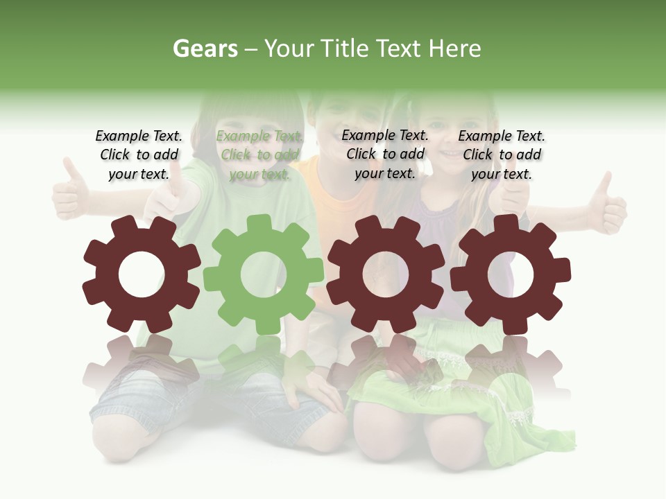 Hand Friendship Happiness PowerPoint Template