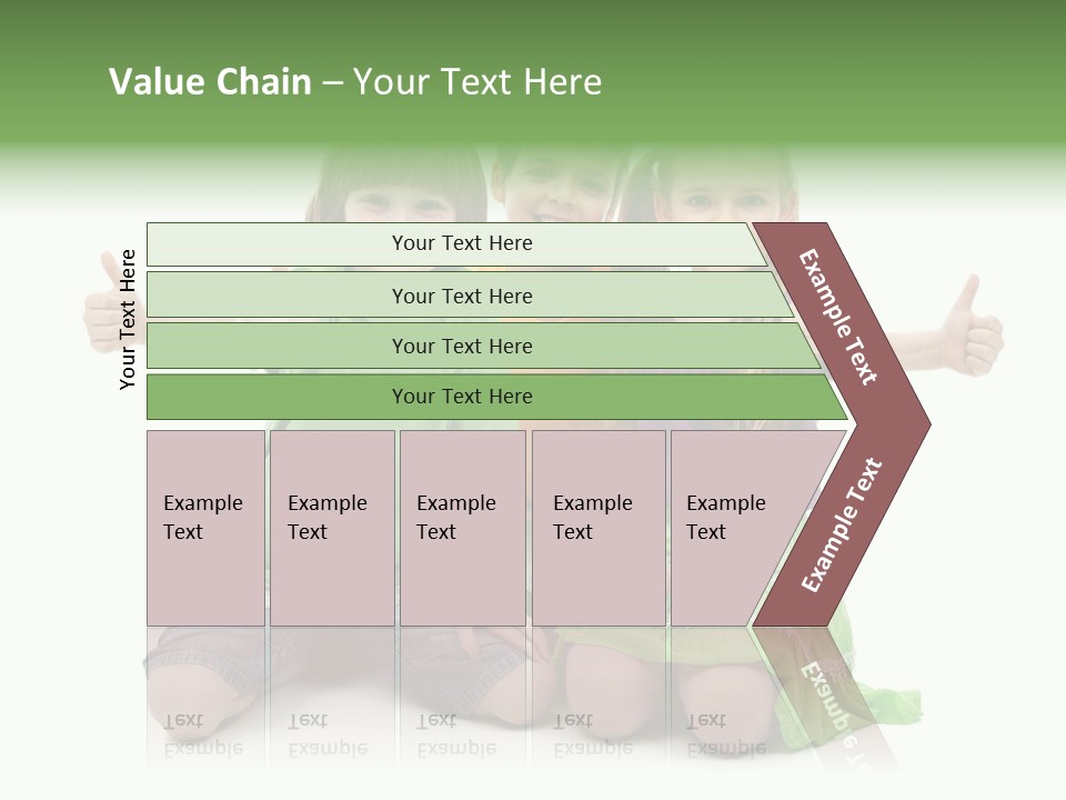 Hand Friendship Happiness PowerPoint Template