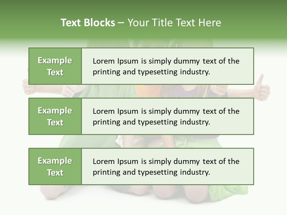 Hand Friendship Happiness PowerPoint Template