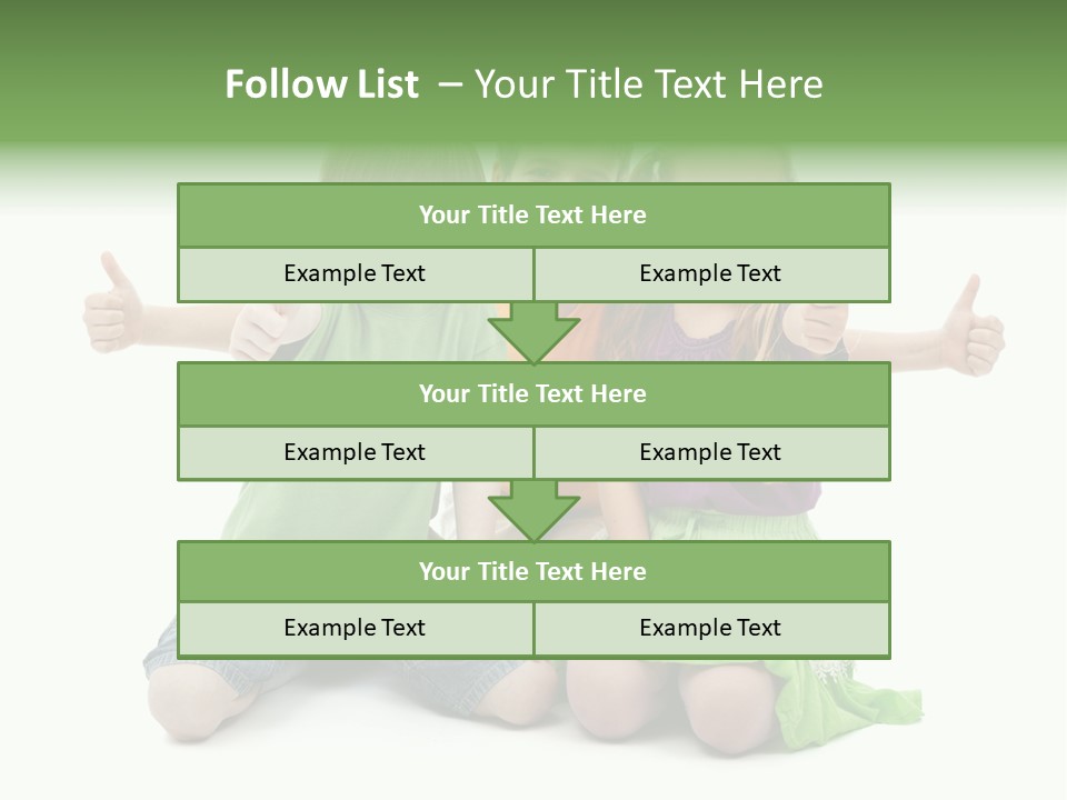 Hand Friendship Happiness PowerPoint Template