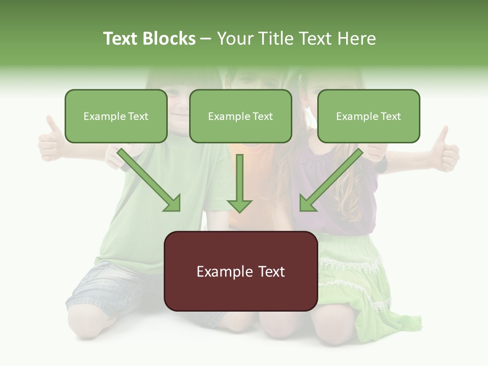 Hand Friendship Happiness PowerPoint Template