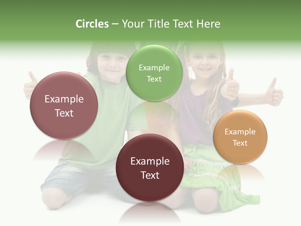 Hand Friendship Happiness PowerPoint Template