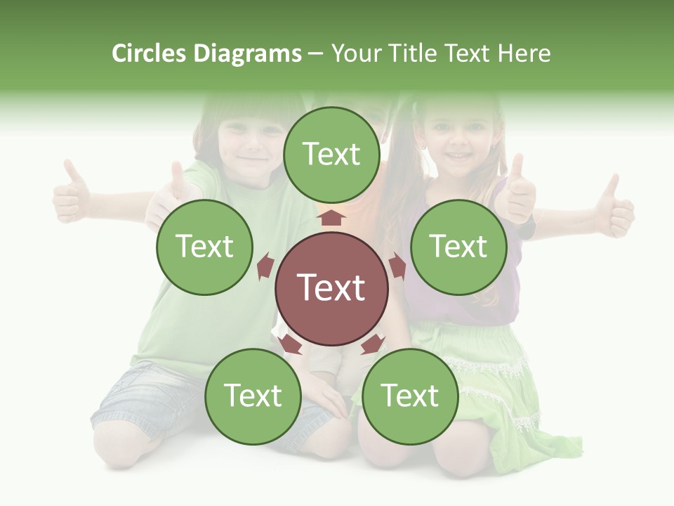 Hand Friendship Happiness PowerPoint Template