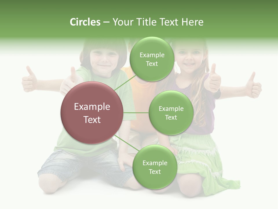 Hand Friendship Happiness PowerPoint Template