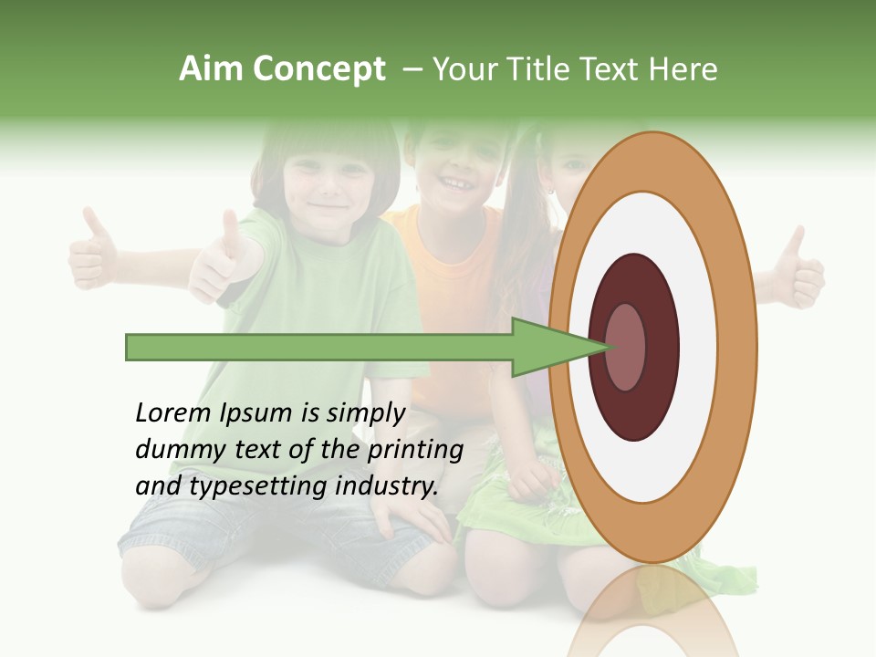 Hand Friendship Happiness PowerPoint Template