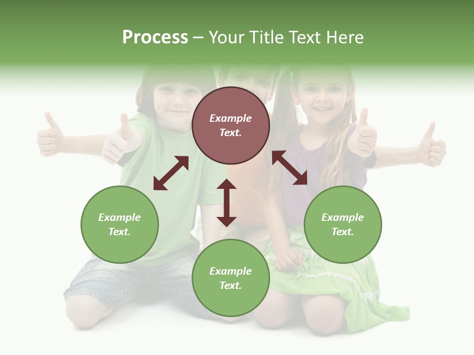 Hand Friendship Happiness PowerPoint Template