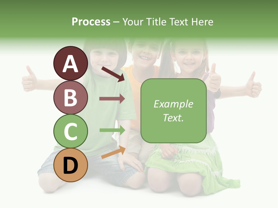 Hand Friendship Happiness PowerPoint Template