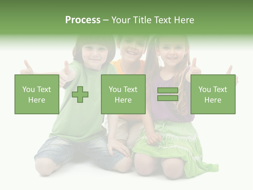 Hand Friendship Happiness PowerPoint Template